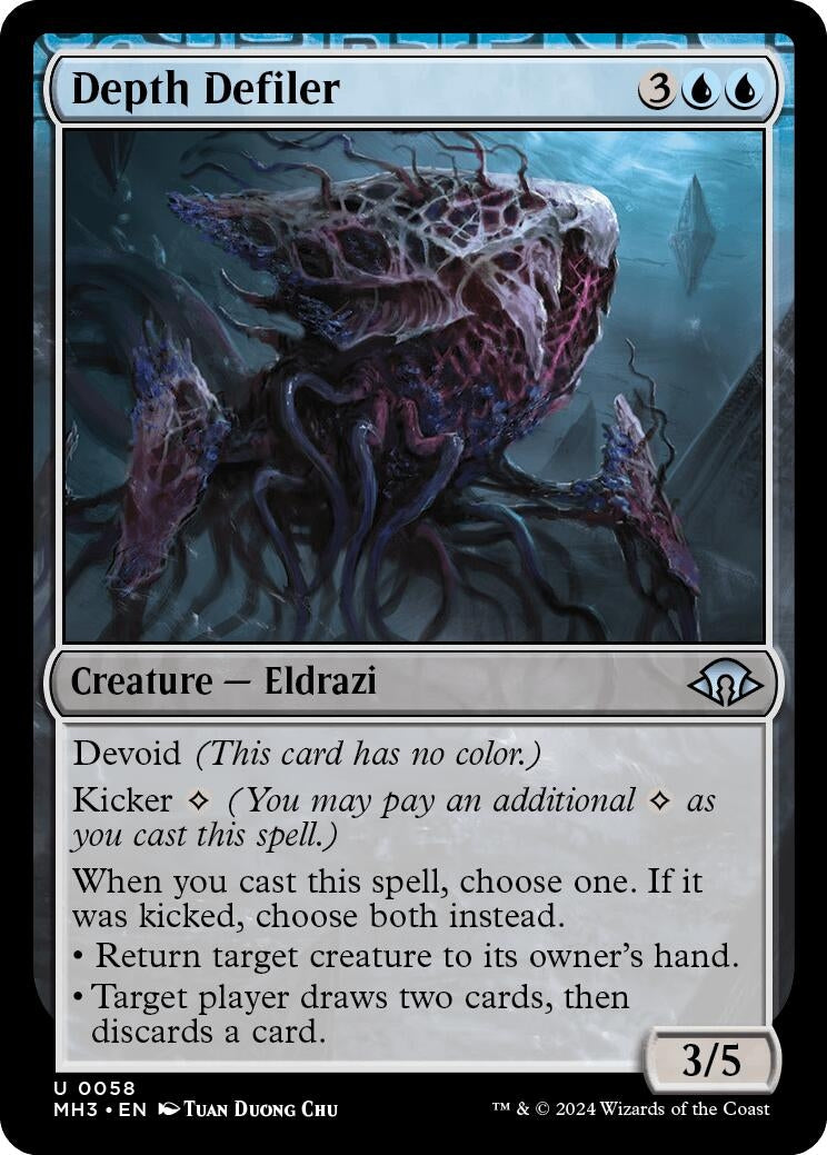 Image for Depth Defiler (Modern Horizons 3) (58) - Magic: The Gathering