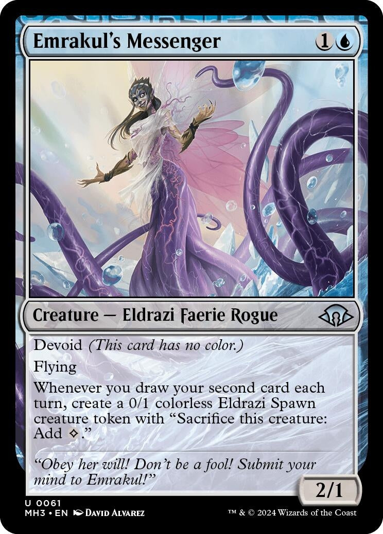 Image for Emrakul's Messenger (Modern Horizons 3) (61) - Magic: The Gathering
