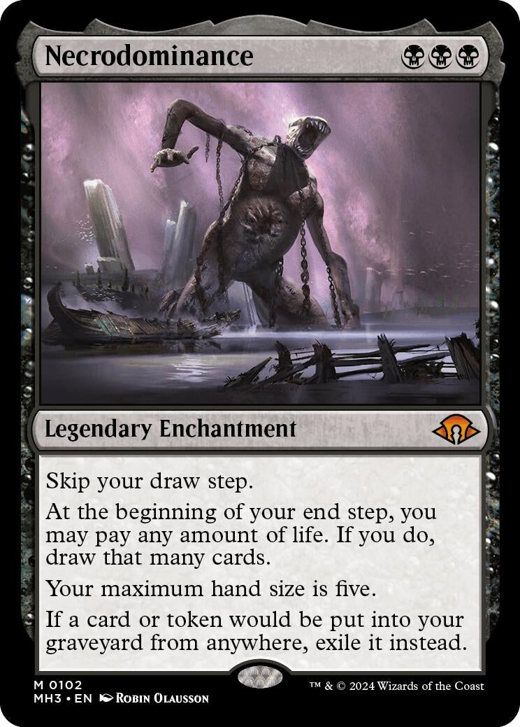 Image for Necrodominance (Modern Horizons 3) (102) - Magic: The Gathering