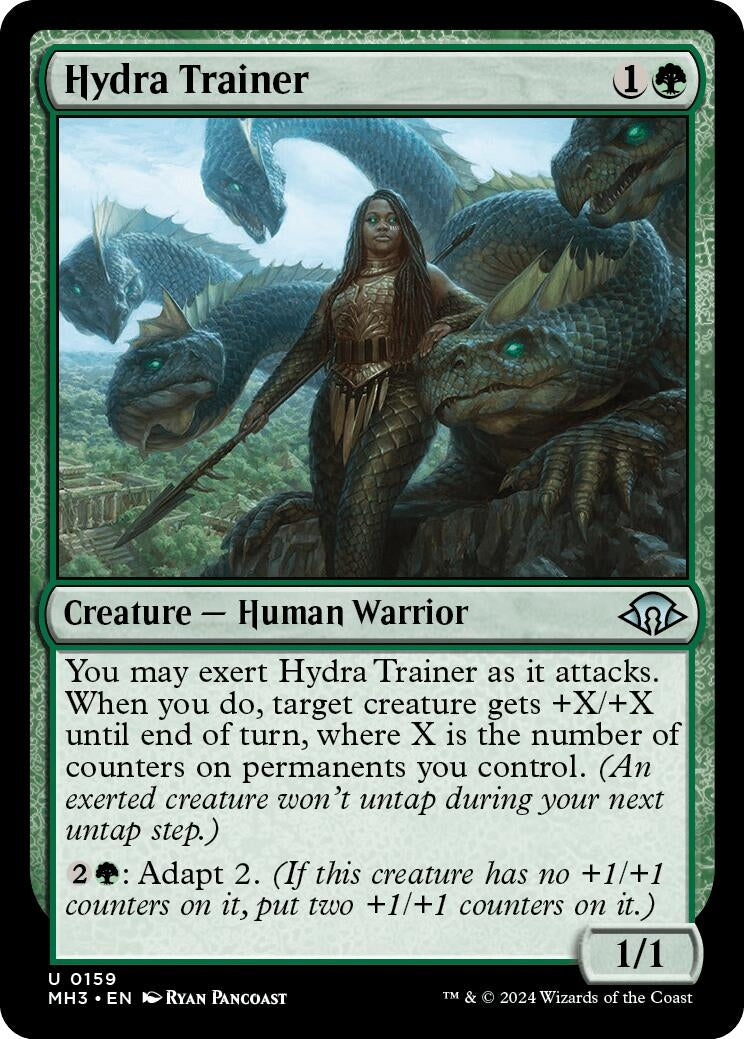 Image for Hydra Trainer (Modern Horizons 3) (159) - Magic: The Gathering
