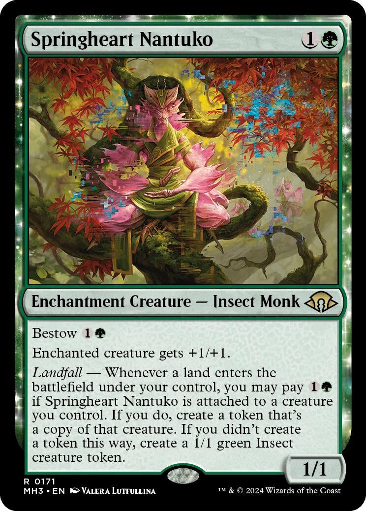 Image for Springheart Nantuko (Modern Horizons 3) (171) - Magic: The Gathering