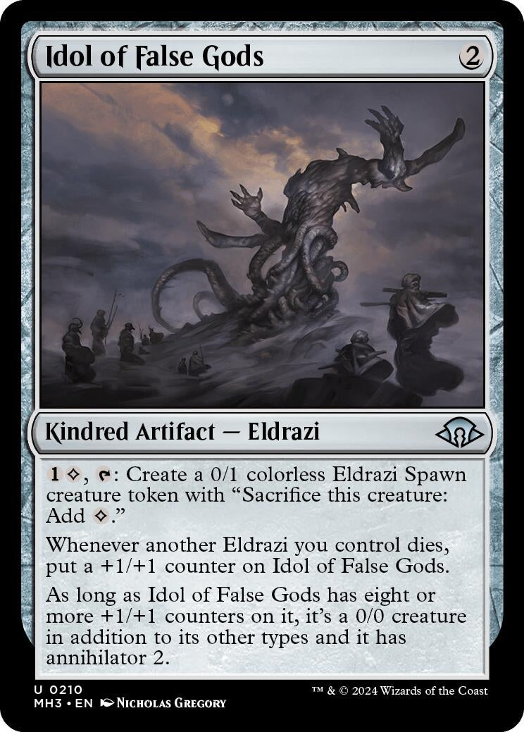 Image for Idol of False Gods (Modern Horizons 3) (210) - Magic: The Gathering