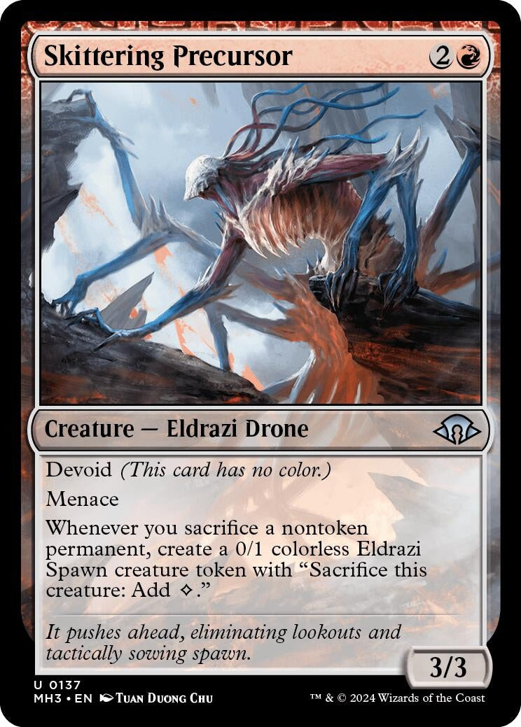 Image for Skittering Precursor (Modern Horizons 3) (137) - Magic: The Gathering