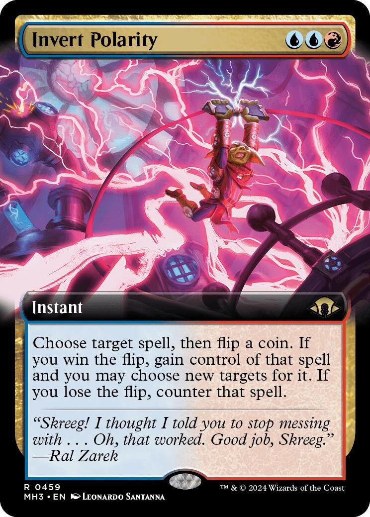 Image for Invert Polarity (Extended Art) (Modern Horizons 3) (459) - Magic: The Gathering