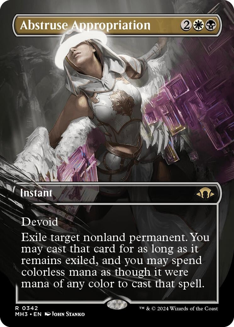 Image for Abstruse Appropriation (Borderless) (Modern Horizons 3) (342) - Magic: The Gathering