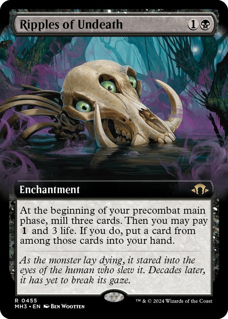 Image for Ripples of Undeath (Extended Art) (Modern Horizons 3) (455) - Magic: The Gathering