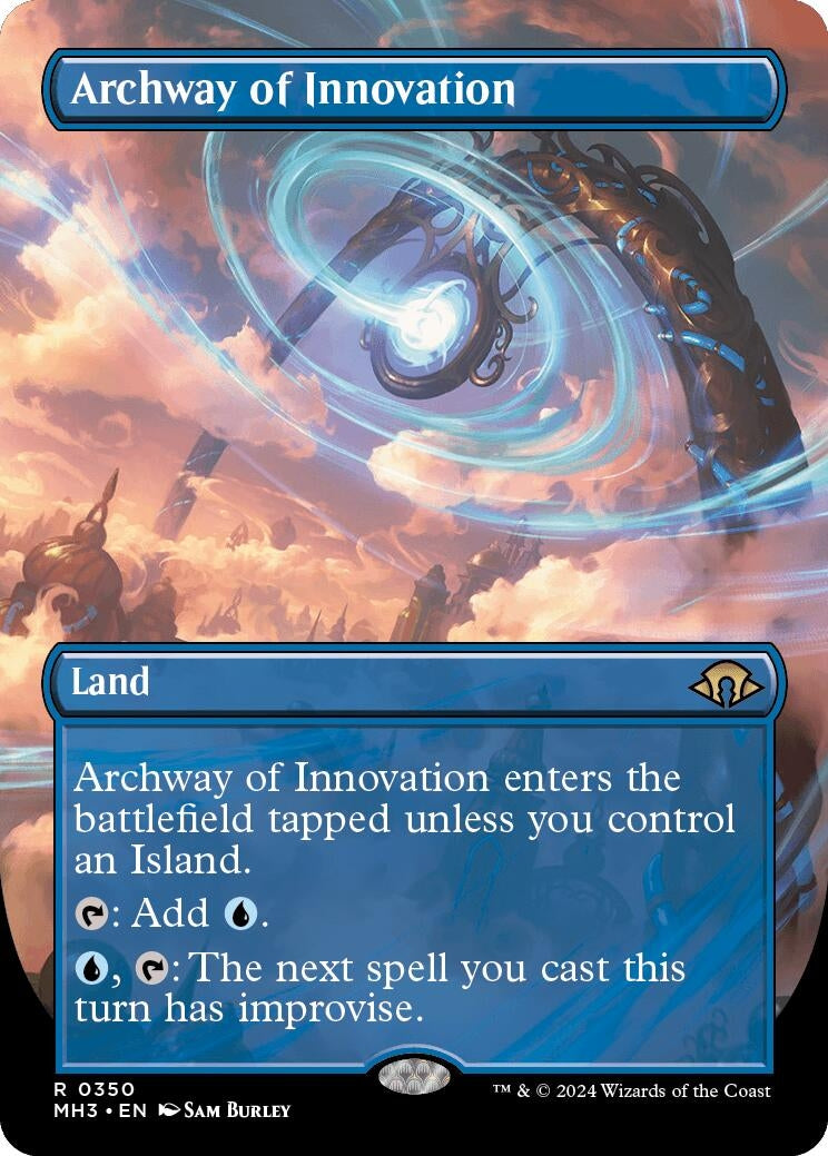 Image for Archway of Innovation (Borderless) (Modern Horizons 3) (350) - Magic: The Gathering