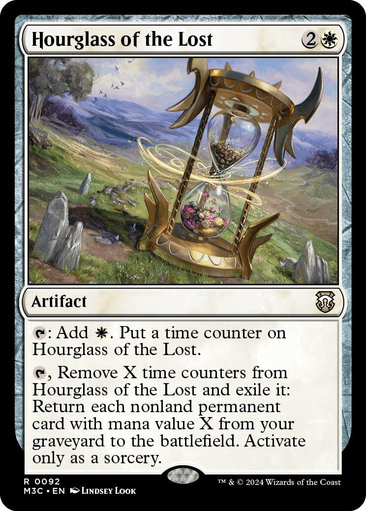 Image for Hourglass of the Lost (Commander: Modern Horizons 3) (92) - Magic: The Gathering