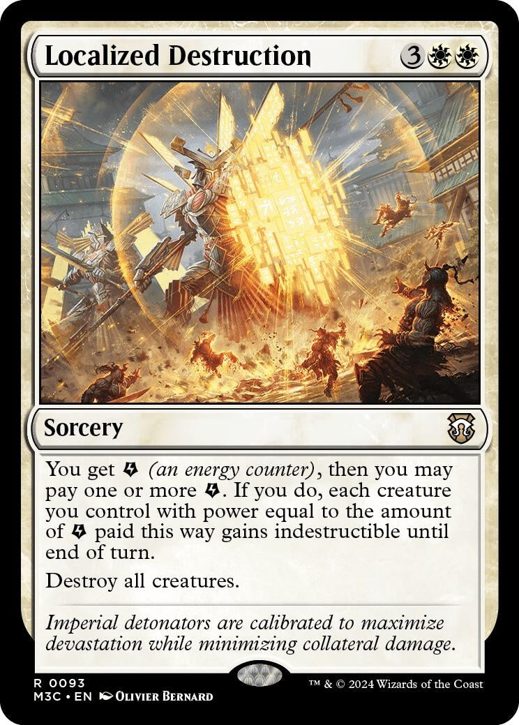 Image for Localized Destruction (Commander: Modern Horizons 3) (93) - Magic: The Gathering