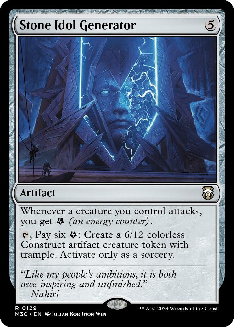 Image for Stone Idol Generator (Commander: Modern Horizons 3) (129) - Magic: The Gathering