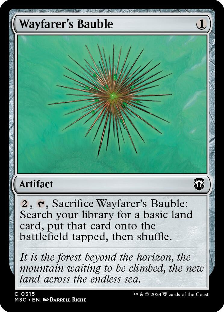 Image for Wayfarer's Bauble (Commander: Modern Horizons 3) (315) - Magic: The Gathering