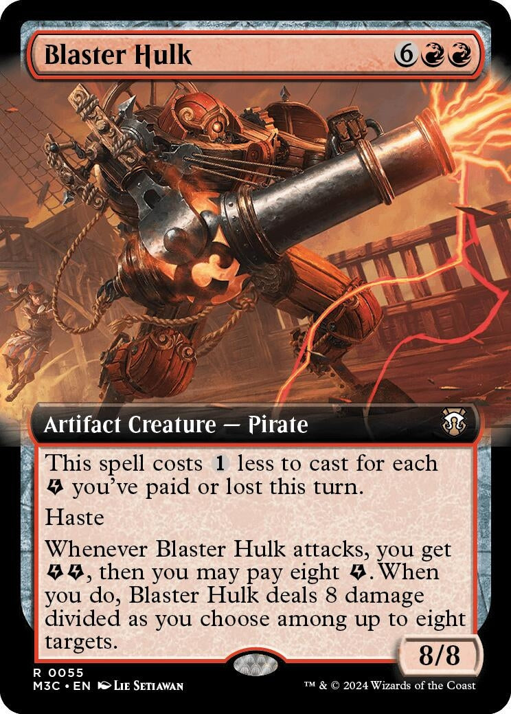 Image for Blaster Hulk (Extended Art) (Commander: Modern Horizons 3) (55) - Magic: The Gathering