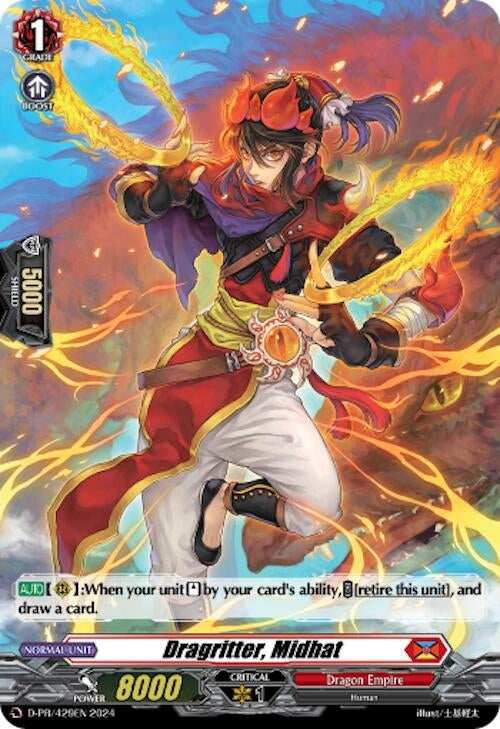 Image for Dragritter, Midhat (Foil) (D Promo Cards) (D-PR/429EN) - Cardfight Vanguard