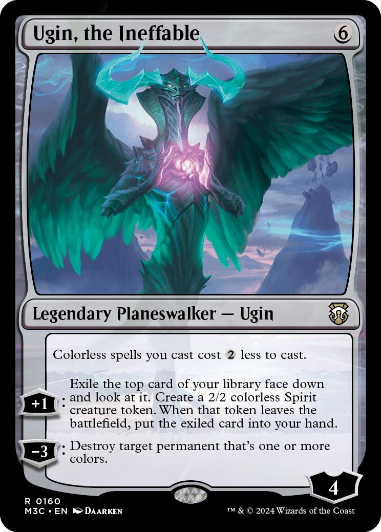 Image for Ugin, the Ineffable (Commander: Modern Horizons 3) (160) - Magic: The Gathering