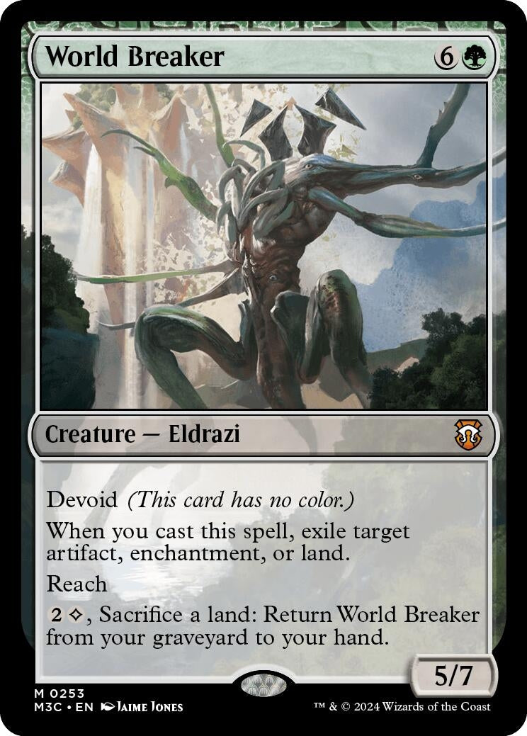 Image for World Breaker (Commander: Modern Horizons 3) (253) - Magic: The Gathering