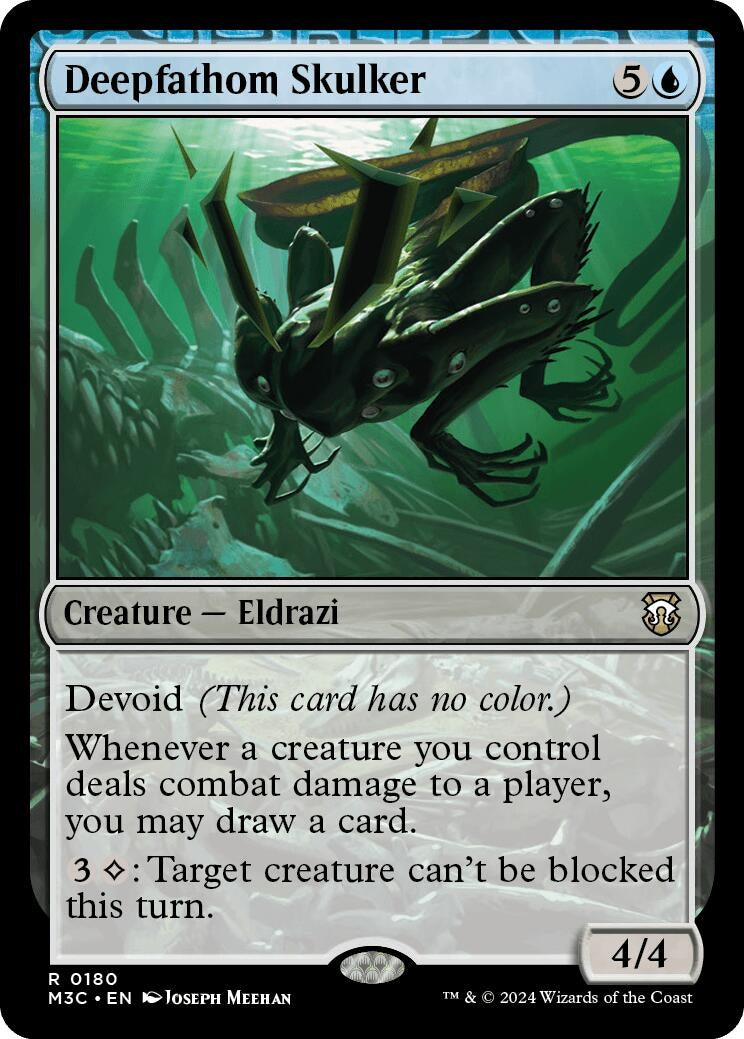 Image for Deepfathom Skulker (Commander: Modern Horizons 3) (180) - Magic: The Gathering