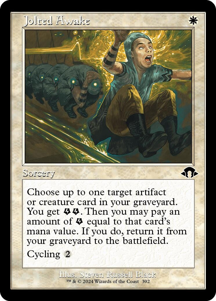 Image for Jolted Awake (Retro Frame) (Modern Horizons 3) (392) - Magic: The Gathering