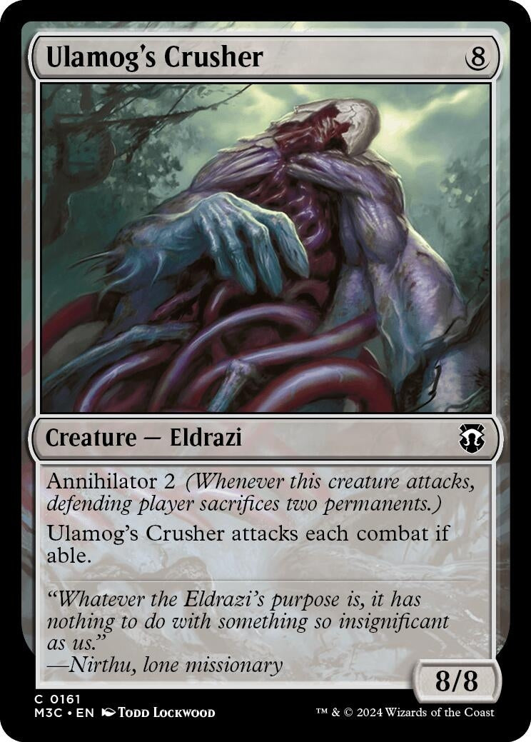 Image for Ulamog's Crusher (Commander: Modern Horizons 3) (161) - Magic: The Gathering