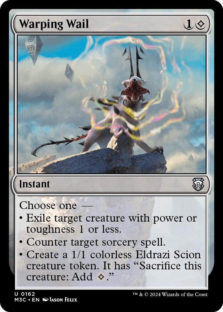 Image for Warping Wail (Commander: Modern Horizons 3) (162) - Magic: The Gathering