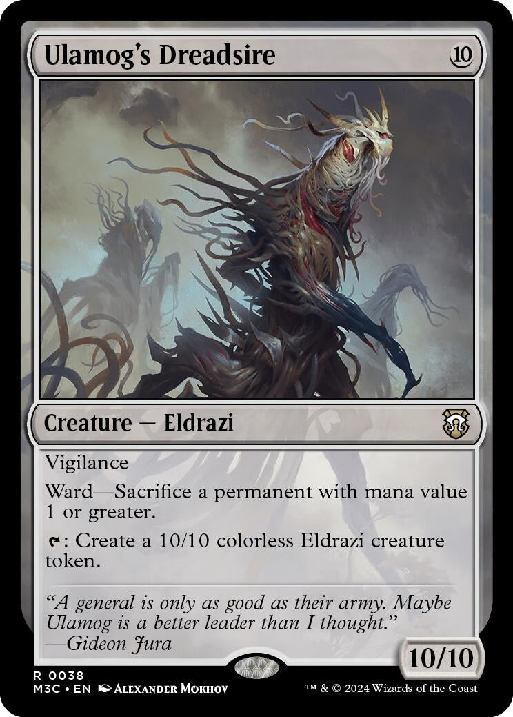 Image for Ulamog's Dreadsire (Commander: Modern Horizons 3) (38) - Magic: The Gathering