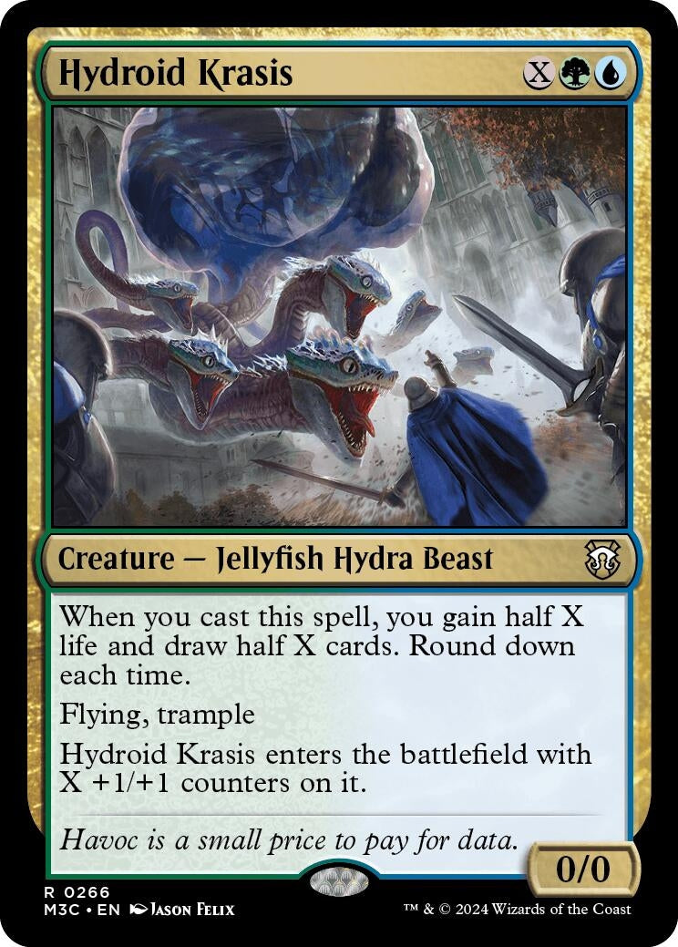 Image for Hydroid Krasis (Commander: Modern Horizons 3) (266) - Magic: The Gathering