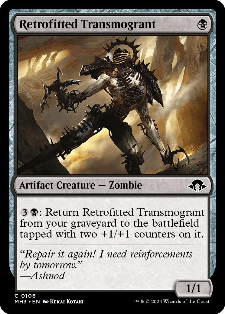 Image for Retrofitted Transmogrant (Modern Horizons 3) (106) - Magic: The Gathering