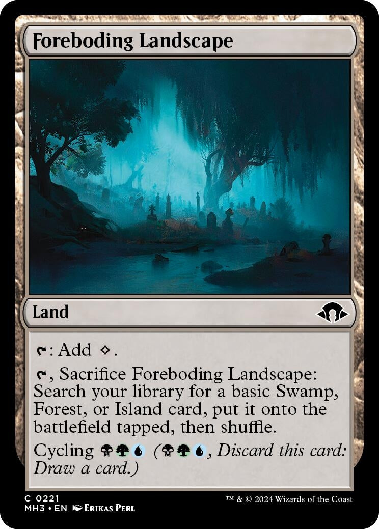 Image for Foreboding Landscape (Modern Horizons 3) (221) - Magic: The Gathering