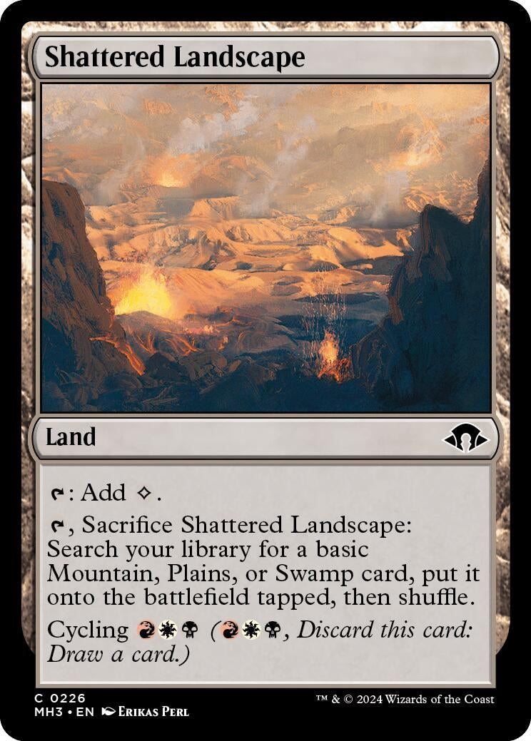 Image for Shattered Landscape (Modern Horizons 3) (226) - Magic: The Gathering