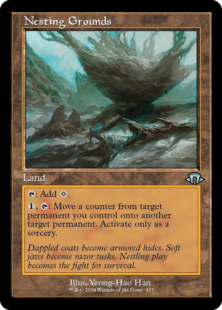 Image for Nesting Grounds (Retro Frame) (Modern Horizons 3) (437) - Magic: The Gathering