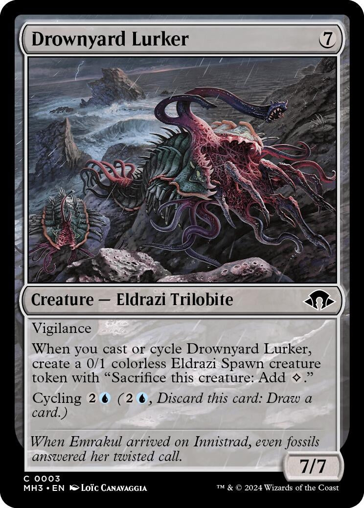 Image for Drownyard Lurker (Modern Horizons 3) (3) - Magic: The Gathering