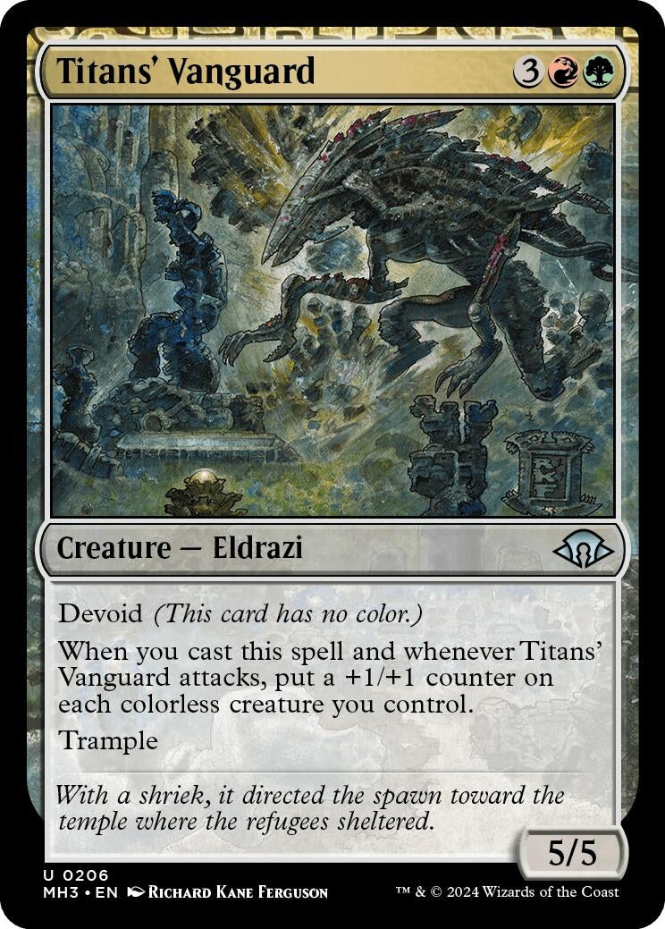Image for Titans' Vanguard (Modern Horizons 3) (206) - Magic: The Gathering