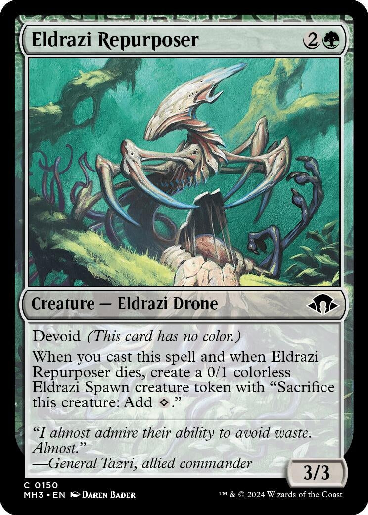 Image for Eldrazi Repurposer (Modern Horizons 3) (150) - Magic: The Gathering