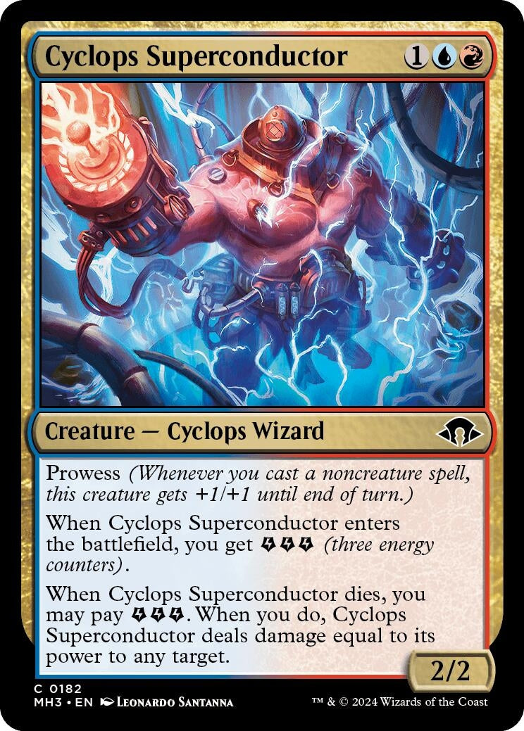Image for Cyclops Superconductor (Modern Horizons 3) (182) - Magic: The Gathering