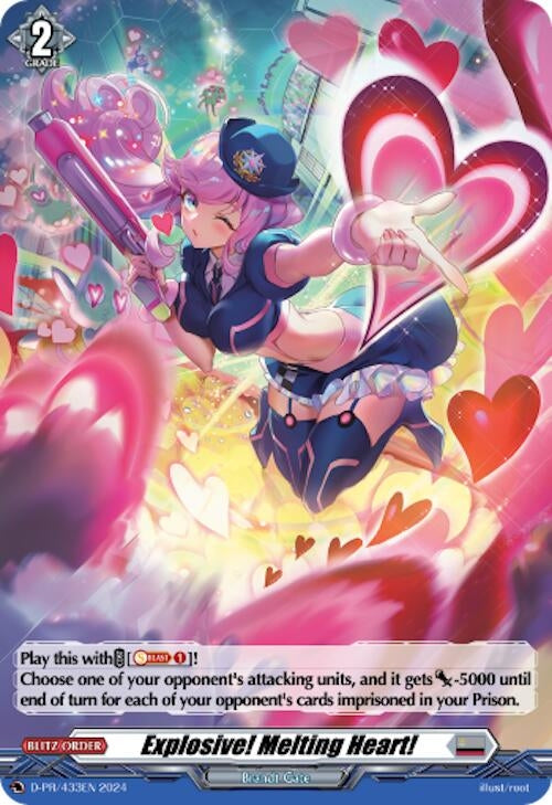 Image for Explosive! Melting Heart! (Foil) (433) (D Promo Cards) (D-PR/433EN) - Cardfight Vanguard