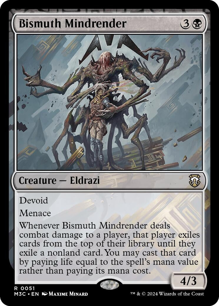 Image for Bismuth Mindrender (Commander: Modern Horizons 3) (51) - Magic: The Gathering