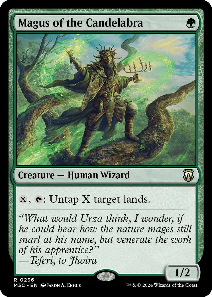 Image for Magus of the Candelabra (Ripple Foil) (Commander: Modern Horizons 3) (236) - Magic: The Gathering