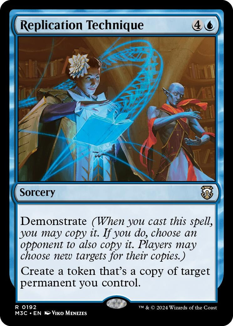 Image for Replication Technique (Ripple Foil) (Commander: Modern Horizons 3) (192) - Magic: The Gathering