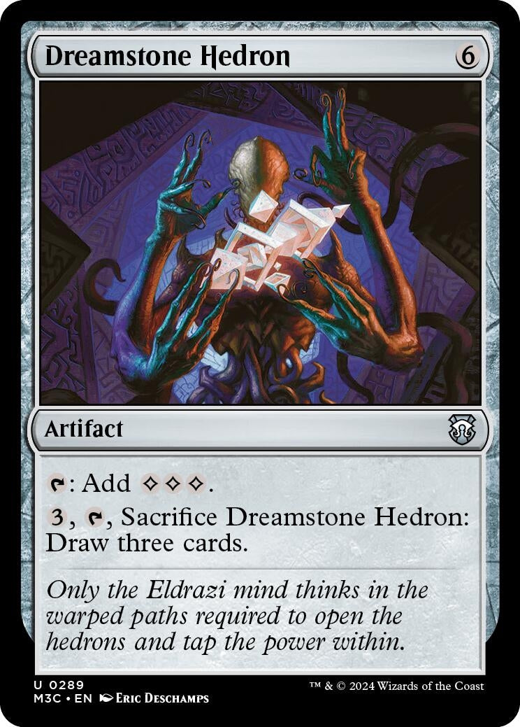 Image for Dreamstone Hedron (Ripple Foil) (Commander: Modern Horizons 3) (289) - Magic: The Gathering