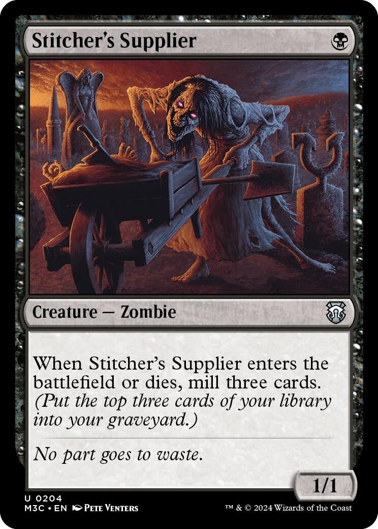 Image for Stitcher's Supplier (Commander: Modern Horizons 3) (204) - Magic: The Gathering