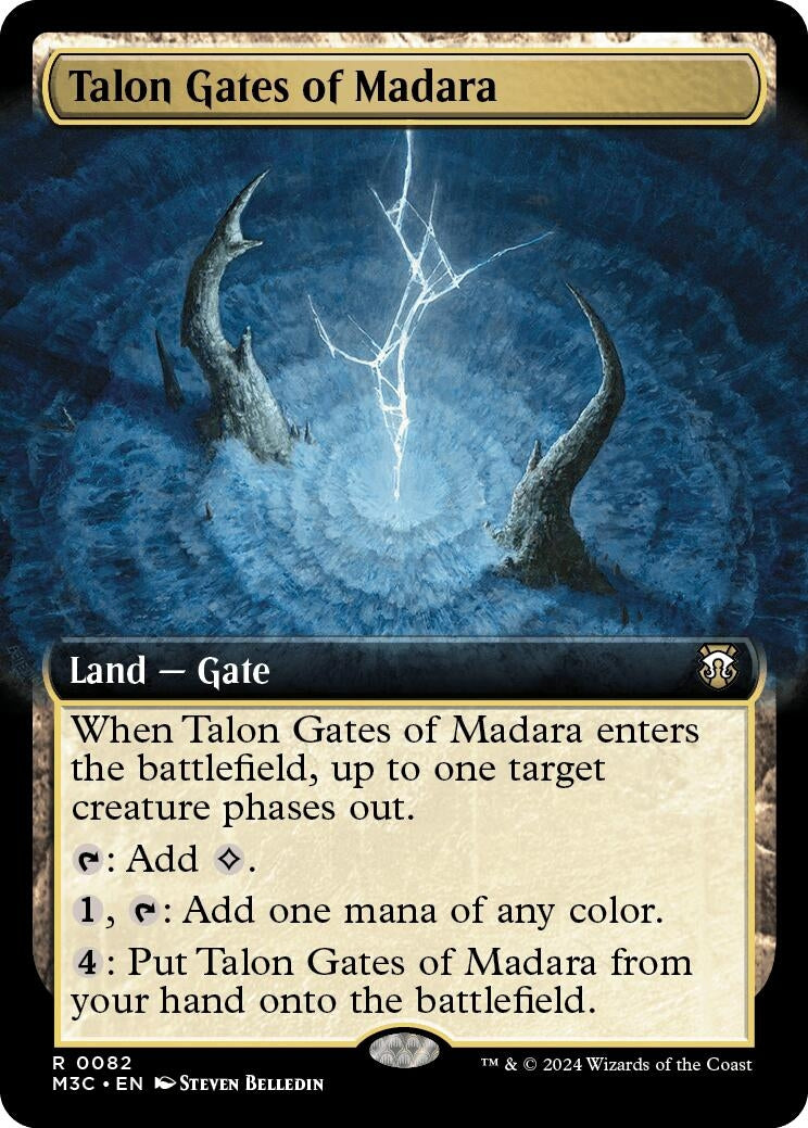 Image for Talon Gates of Madara (Extended Art) (Ripple Foil) (Commander: Modern Horizons 3) (82) - Magic: The Gathering