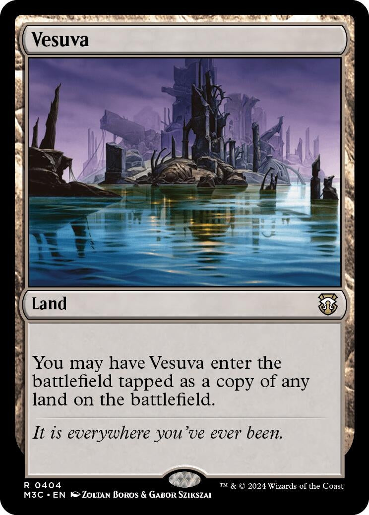 Image for Vesuva (Ripple Foil) (Commander: Modern Horizons 3) (404) - Magic: The Gathering