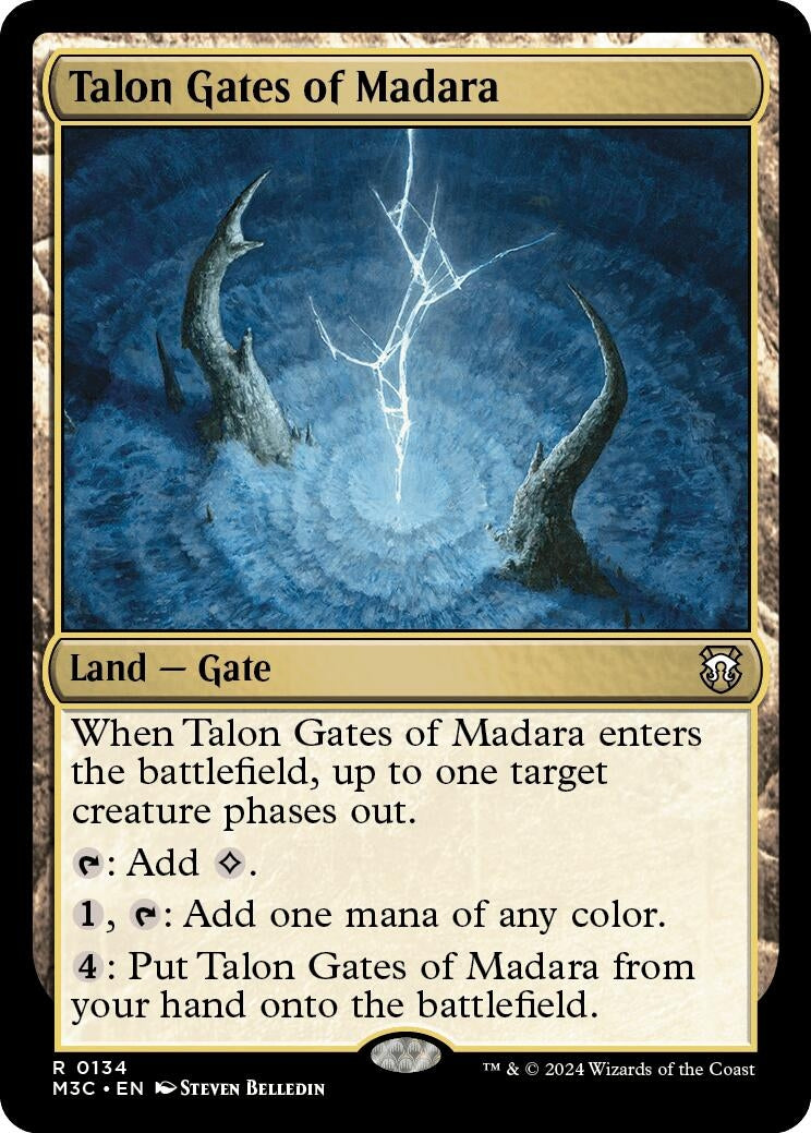 Image for Talon Gates of Madara (Ripple Foil) (Commander: Modern Horizons 3) (134) - Magic: The Gathering
