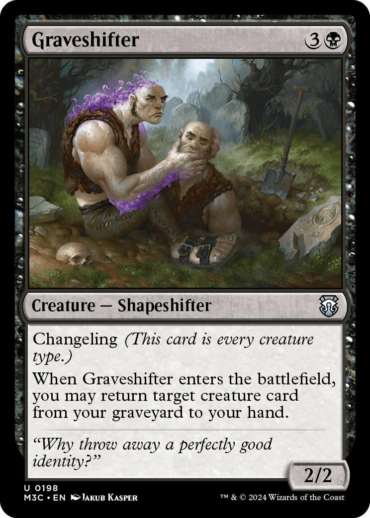 Image for Graveshifter (Ripple Foil) (Commander: Modern Horizons 3) (198) - Magic: The Gathering