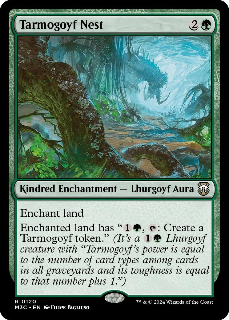 Image for Tarmogoyf Nest (Commander: Modern Horizons 3) (120) - Magic: The Gathering