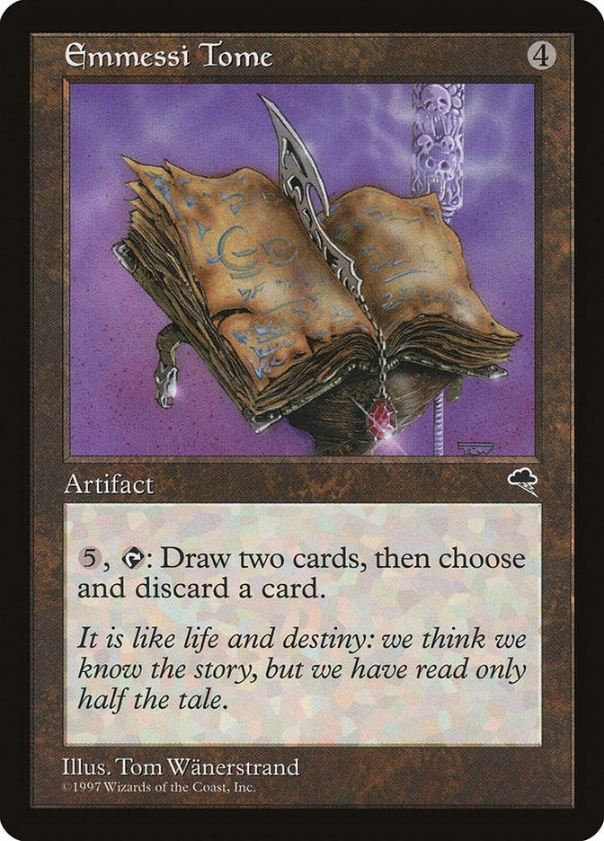 Image for Emmessi Tome (Tempest) (284) - Magic: The Gathering