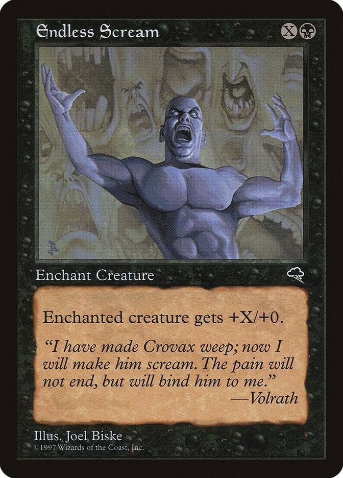 Image for Endless Scream (Tempest) (132) - Magic: The Gathering