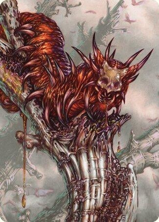 Image for Grist, Voracious Larva Art Card (Art Series: Modern Horizons 3) (53) - Magic: The Gathering