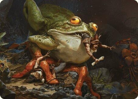 Image for Rampant Frogantua Art Card (Art Series: Modern Horizons 3) (32) - Magic: The Gathering