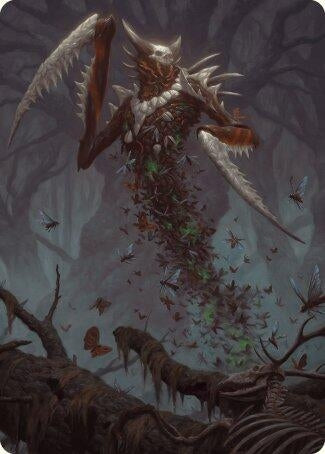 Image for Grist, the Plague Swarm Art Card (Art Series: Modern Horizons 3) (18) - Magic: The Gathering