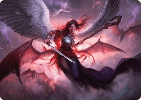 Image for Kaalia of the Vast Art Card (Art Series: Modern Horizons 3) (22) - Magic: The Gathering